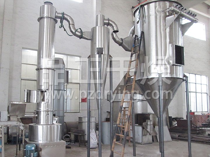 閃蒸干燥機生產現場